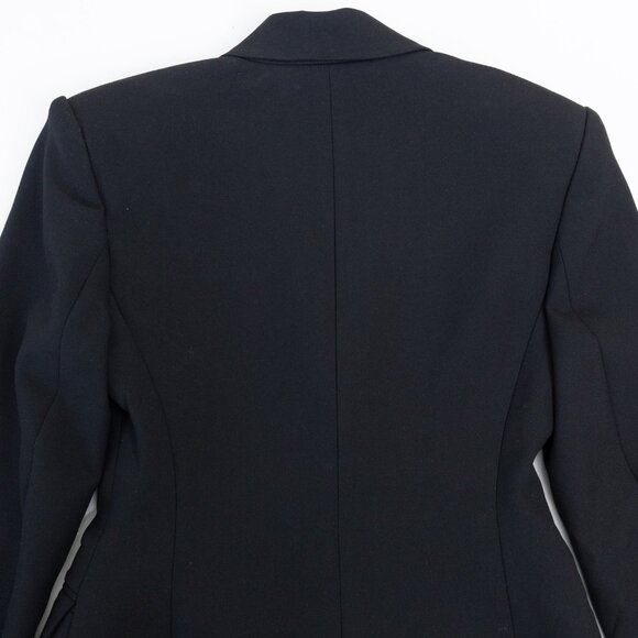 Aritzia Babaton Standout Double-Breasted Blazer Softly Structured Slim Fit Black - Picture 7 of 12